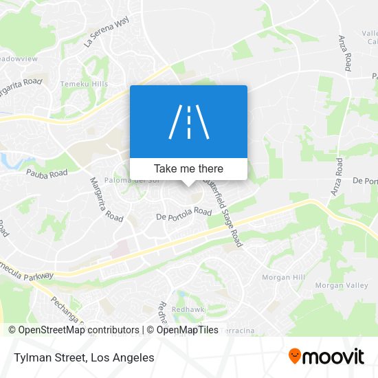 Mapa de Tylman Street