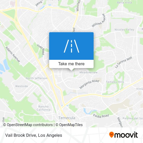 Vail Brook Drive map