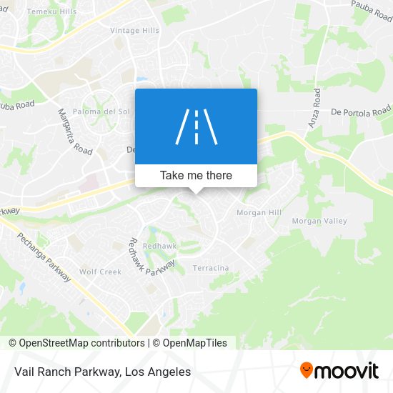 Vail Ranch Parkway map