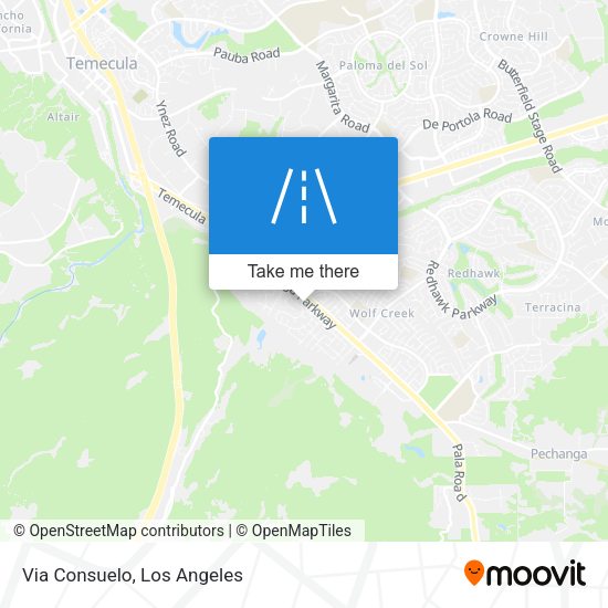 Mapa de Via Consuelo