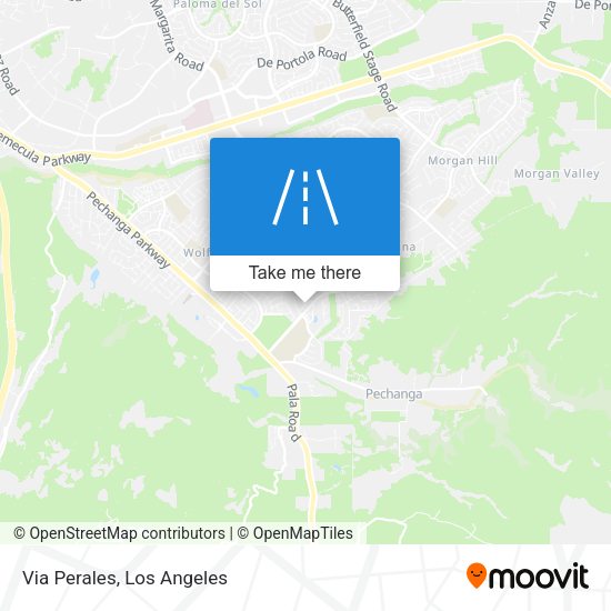 Mapa de Via Perales