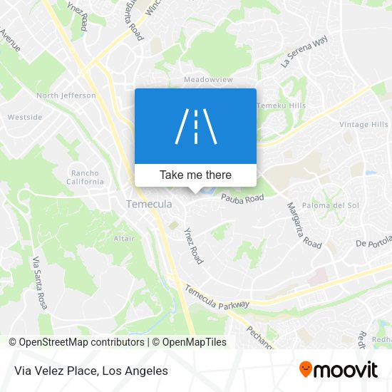 Mapa de Via Velez Place