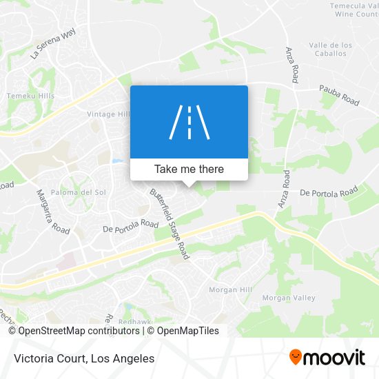 Mapa de Victoria Court