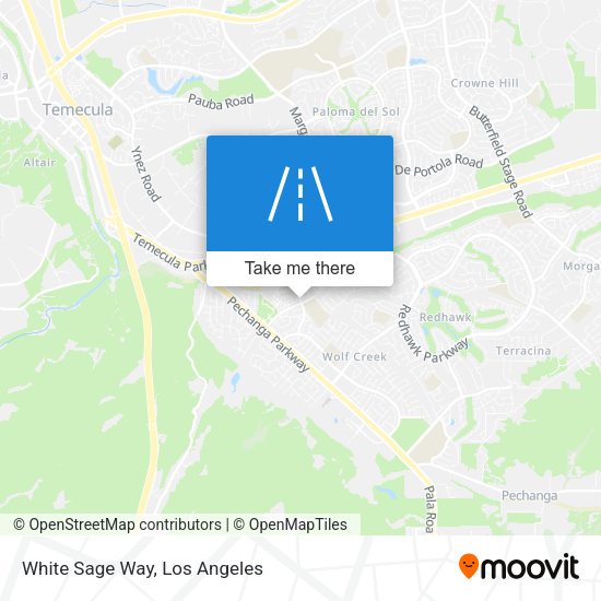 Mapa de White Sage Way