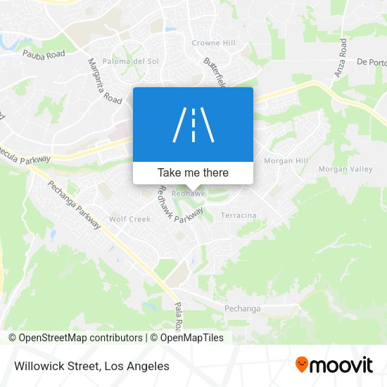 Willowick Street map