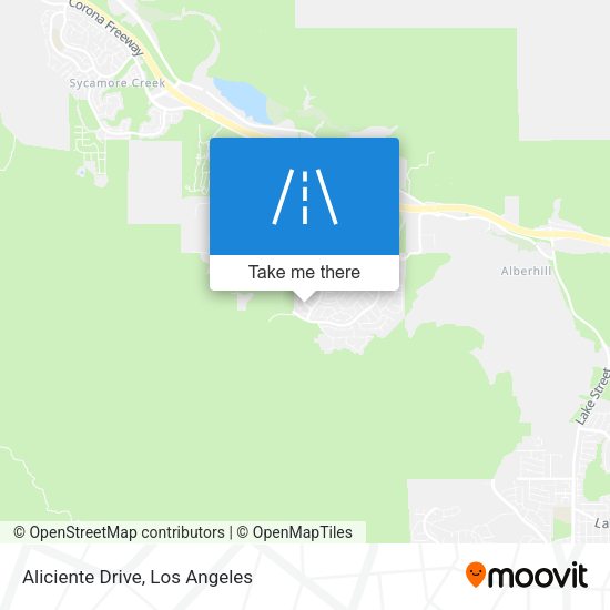Aliciente Drive map