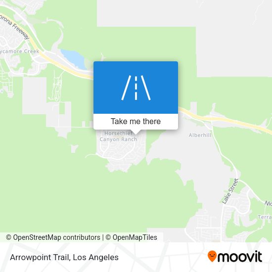 Arrowpoint Trail map