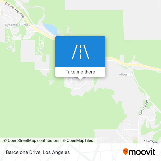 Mapa de Barcelona Drive