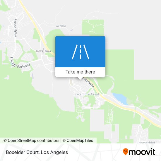Mapa de Boxelder Court