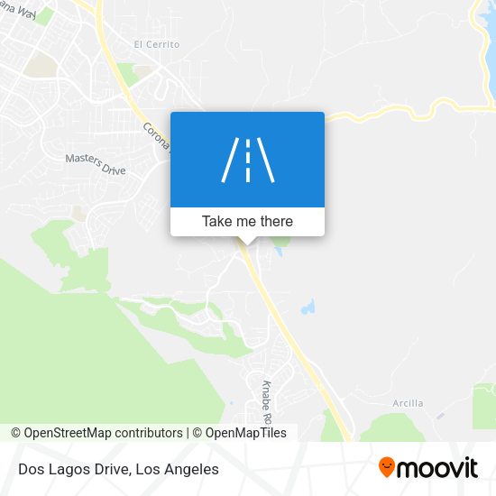 Dos Lagos Drive map