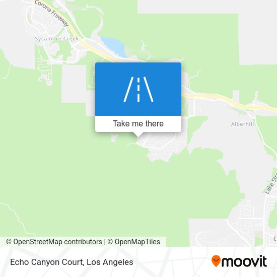 Mapa de Echo Canyon Court