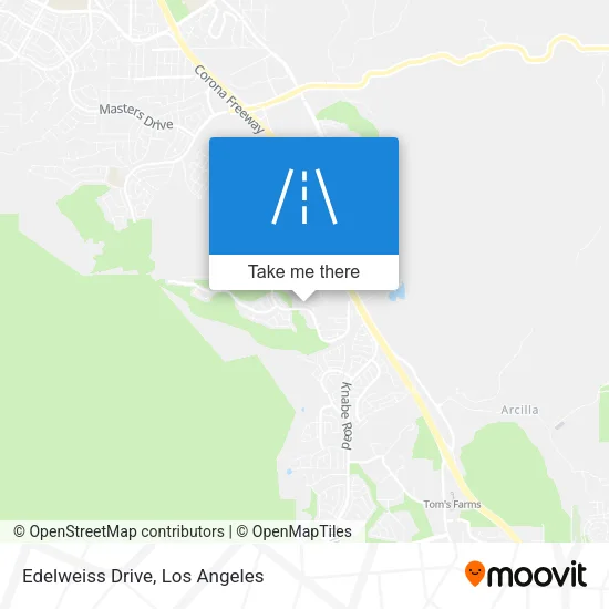 Mapa de Edelweiss Drive