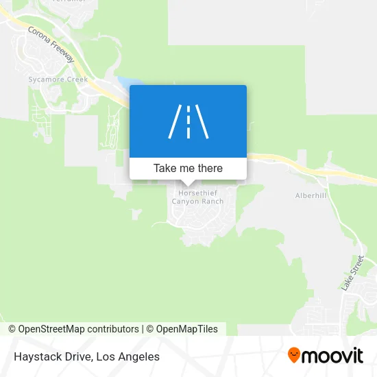 Haystack Drive map