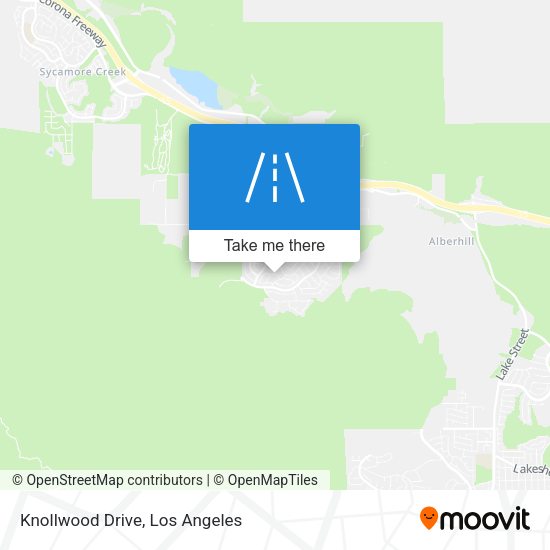 Knollwood Drive map