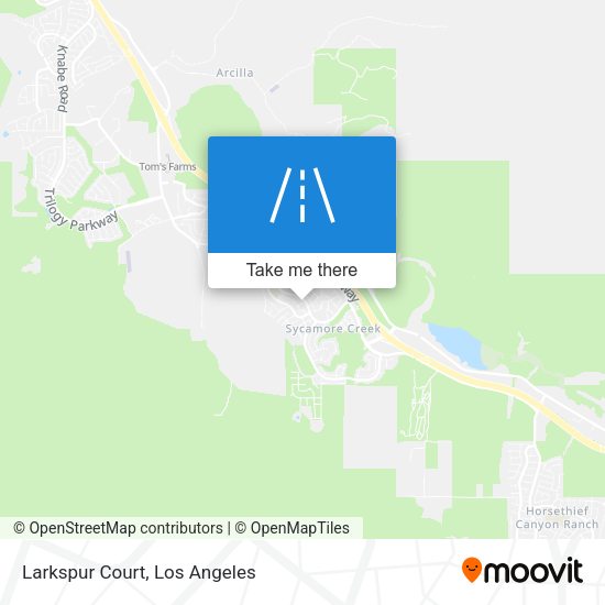 Mapa de Larkspur Court