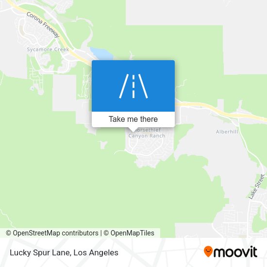 Mapa de Lucky Spur Lane