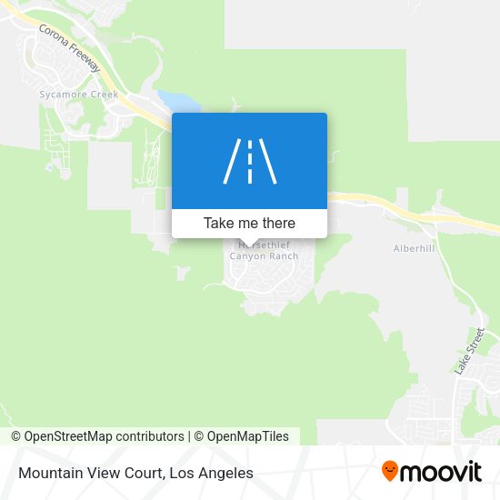 Mountain View Court map