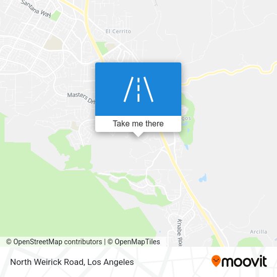Mapa de North Weirick Road