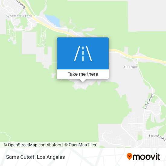 Mapa de Sams Cutoff