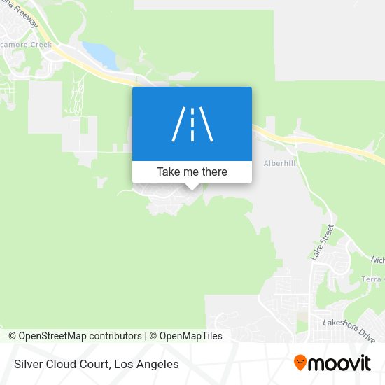 Mapa de Silver Cloud Court