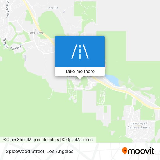 Spicewood Street map