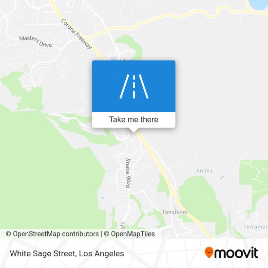 White Sage Street map