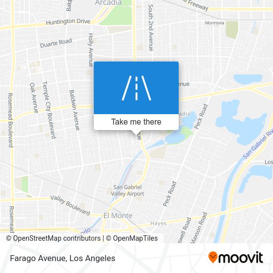 Mapa de Farago Avenue