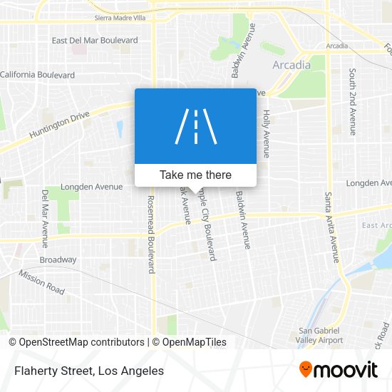 Mapa de Flaherty Street