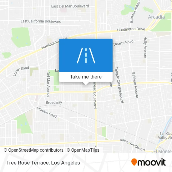 Tree Rose Terrace map