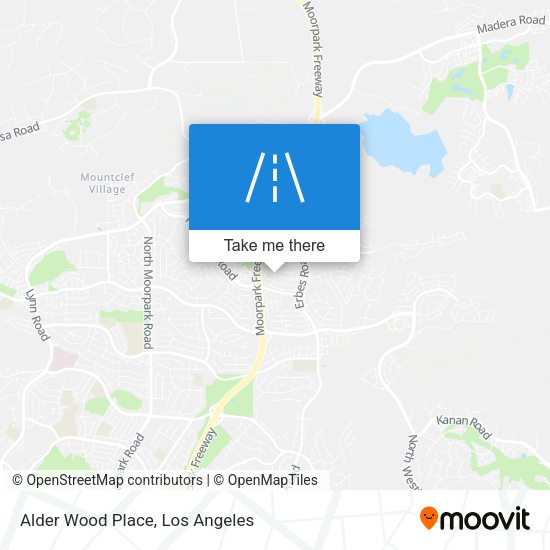 Mapa de Alder Wood Place