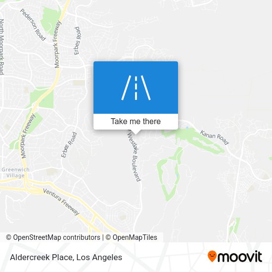 Aldercreek Place map
