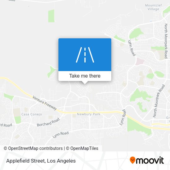Applefield Street map