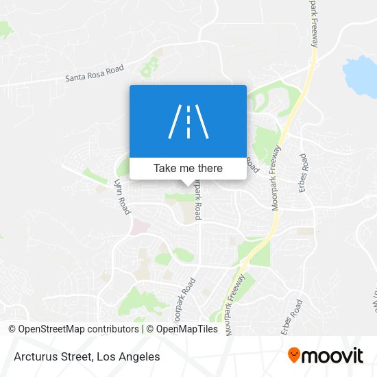Arcturus Street map