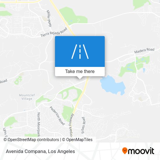 Mapa de Avenida Compana