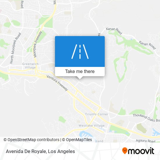 Mapa de Avenida De Royale