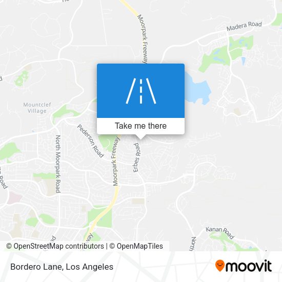 Mapa de Bordero Lane