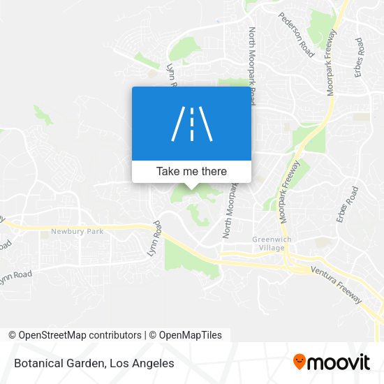 Botanical Garden map
