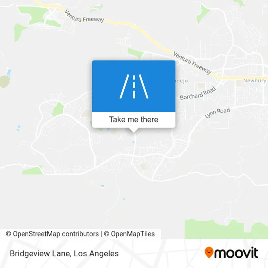 Bridgeview Lane map