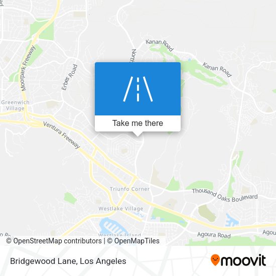 Mapa de Bridgewood Lane