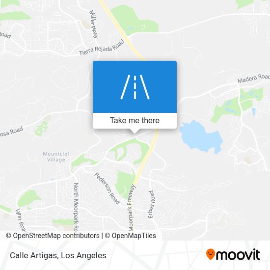 Mapa de Calle Artigas