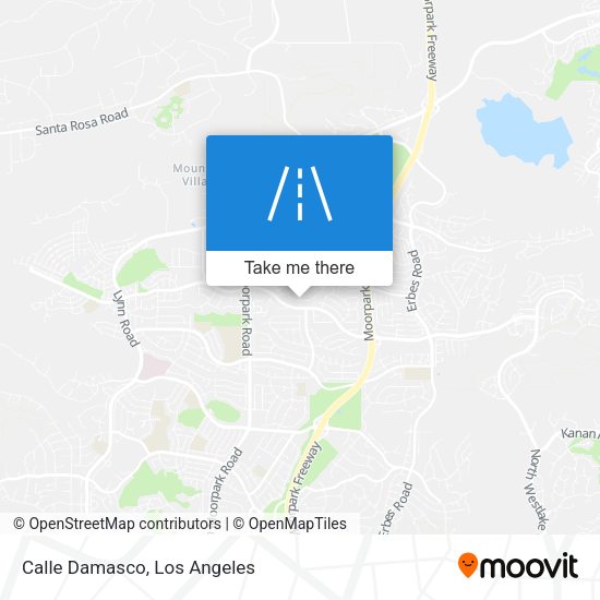 Mapa de Calle Damasco