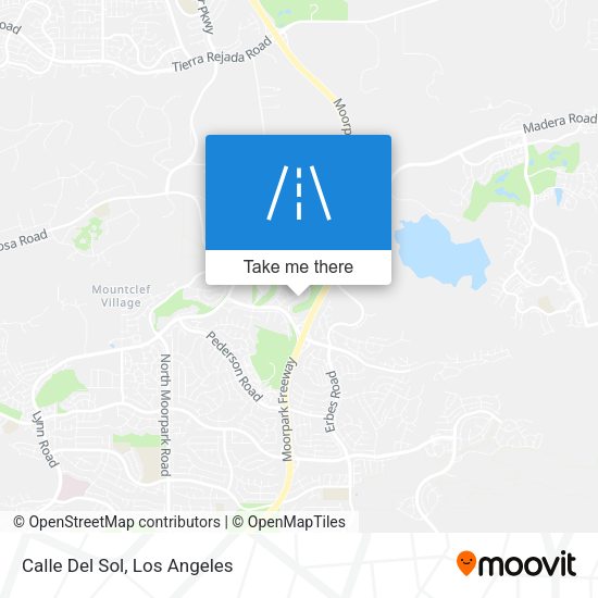 Mapa de Calle Del Sol