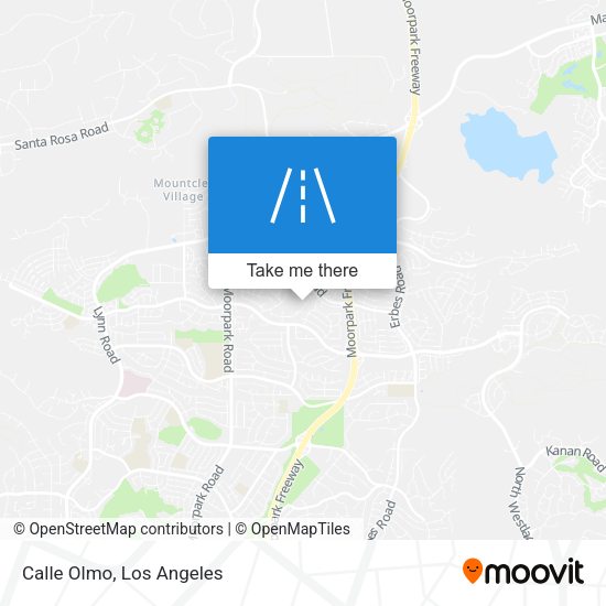 Mapa de Calle Olmo