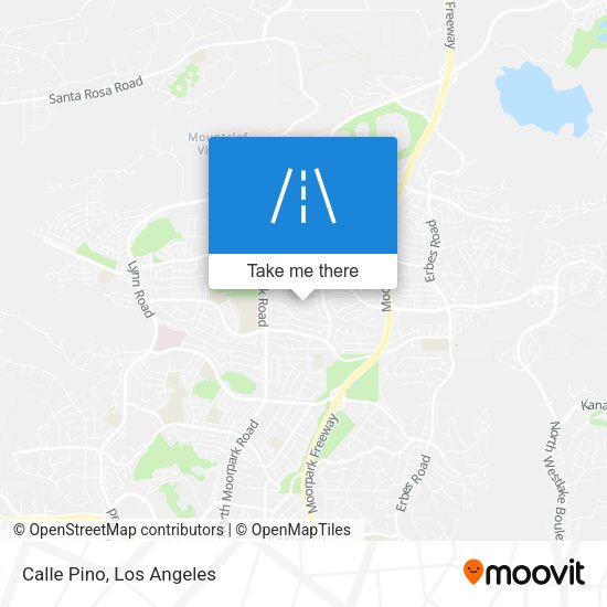 Mapa de Calle Pino