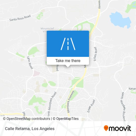 Mapa de Calle Retama