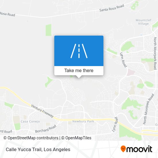 Mapa de Calle Yucca Trail