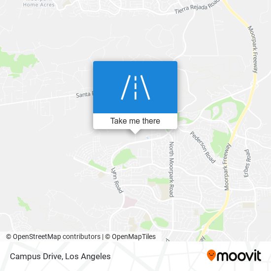 Campus Drive map