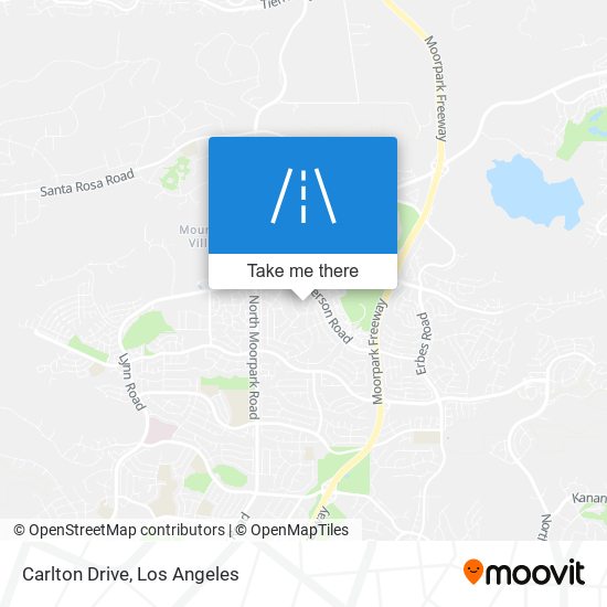 Carlton Drive map