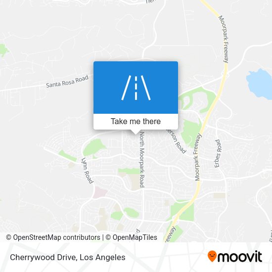 Cherrywood Drive map