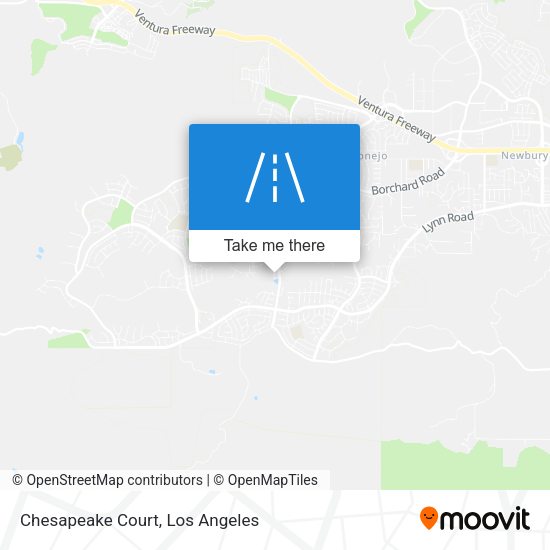Chesapeake Court map